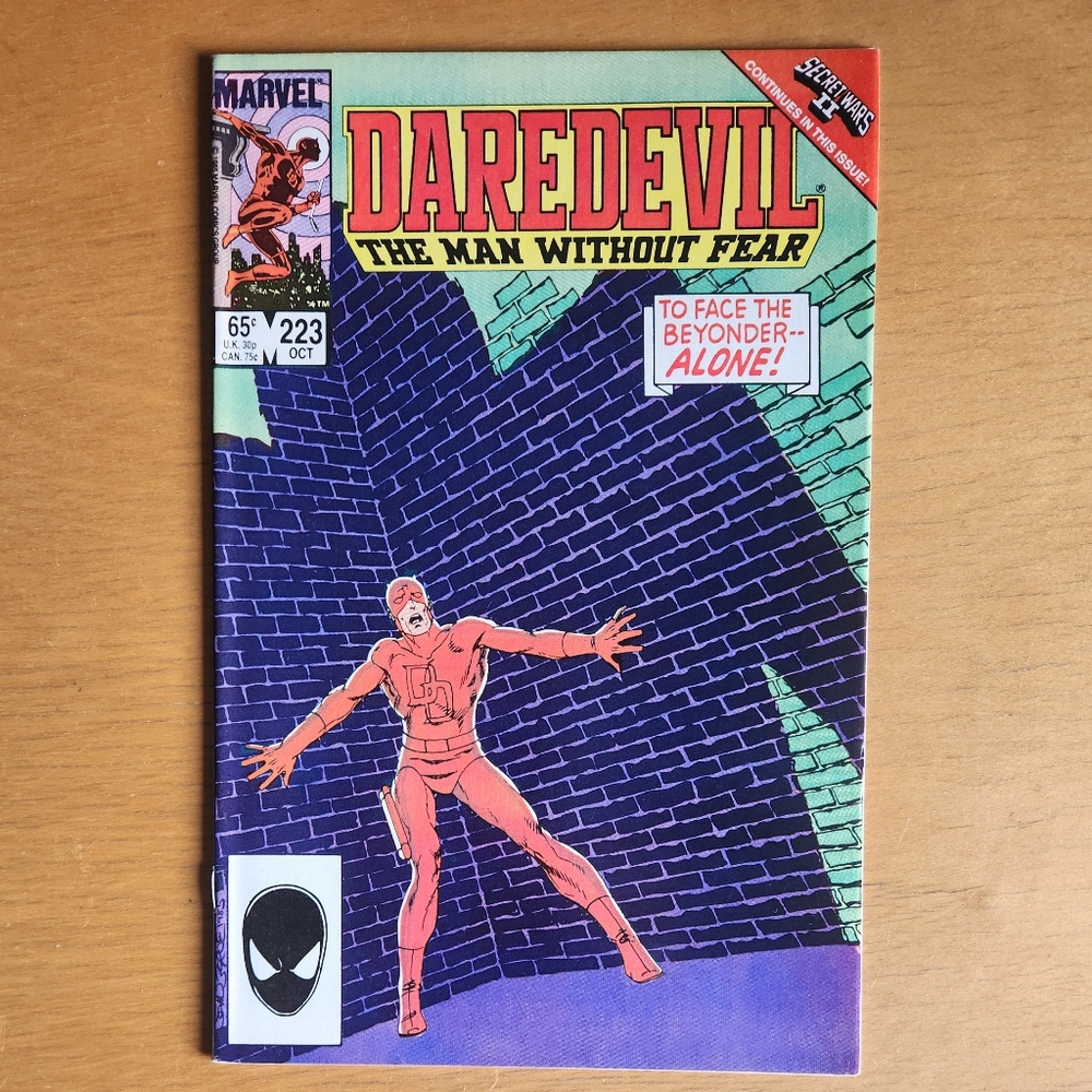 Daredevil #223 & #225, 1980s comic books (Lot of 2) - Picture 2 of 16